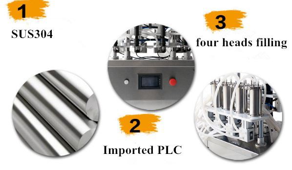 Semi Automatic Perfume Essential Oil Filling Machine
